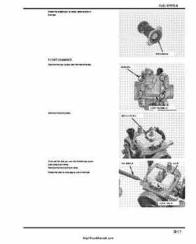 2005-2008 Honda ATV TRX500FA/FGA Fourtrax, Rubicon Factory Service Manual, Page 123