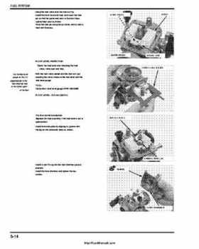 2005-2008 Honda ATV TRX500FA/FGA Fourtrax, Rubicon Factory Service Manual, Page 126