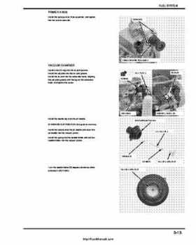 2005-2008 Honda ATV TRX500FA/FGA Fourtrax, Rubicon Factory Service Manual, Page 127