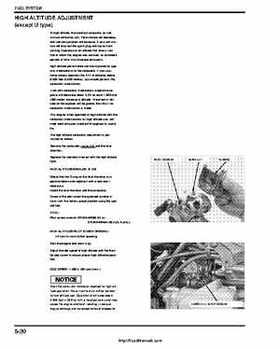 2005-2008 Honda ATV TRX500FA/FGA Fourtrax, Rubicon Factory Service Manual, Page 132