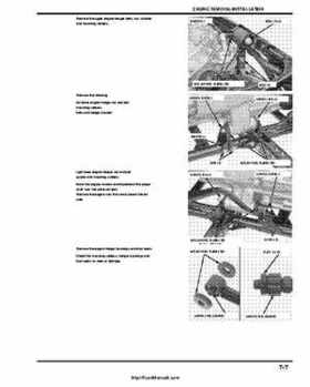 2005-2008 Honda ATV TRX500FA/FGA Fourtrax, Rubicon Factory Service Manual, Page 157