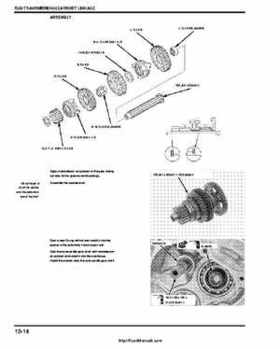 2005-2008 Honda ATV TRX500FA/FGA Fourtrax, Rubicon Factory Service Manual, Page 244