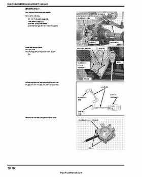 2005-2008 Honda ATV TRX500FA/FGA Fourtrax, Rubicon Factory Service Manual, Page 246