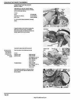 2005-2008 Honda ATV TRX500FA/FGA Fourtrax, Rubicon Factory Service Manual, Page 262