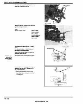2005-2008 Honda ATV TRX500FA/FGA Fourtrax, Rubicon Factory Service Manual, Page 286