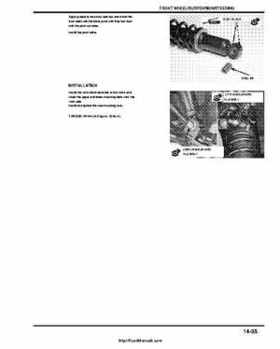 2005-2008 Honda ATV TRX500FA/FGA Fourtrax, Rubicon Factory Service Manual, Page 303