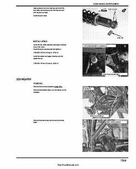 2005-2008 Honda ATV TRX500FA/FGA Fourtrax, Rubicon Factory Service Manual, Page 313