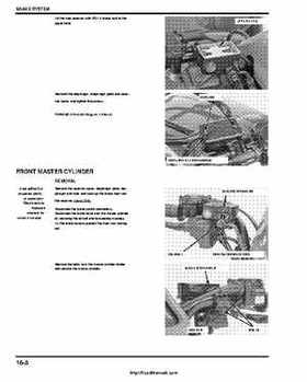 2005-2008 Honda ATV TRX500FA/FGA Fourtrax, Rubicon Factory Service Manual, Page 326