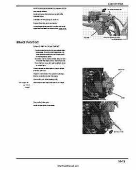 2005-2008 Honda ATV TRX500FA/FGA Fourtrax, Rubicon Factory Service Manual, Page 331