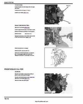 2005-2008 Honda ATV TRX500FA/FGA Fourtrax, Rubicon Factory Service Manual, Page 332