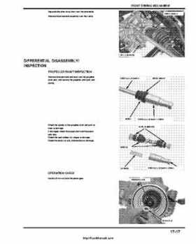 2005-2008 Honda ATV TRX500FA/FGA Fourtrax, Rubicon Factory Service Manual, Page 365