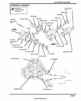 2005-2008 Honda ATV TRX500FA/FGA Fourtrax, Rubicon Factory Service Manual, Page 375