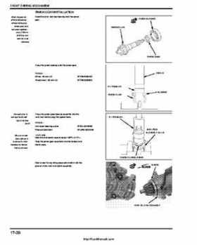2005-2008 Honda ATV TRX500FA/FGA Fourtrax, Rubicon Factory Service Manual, Page 376