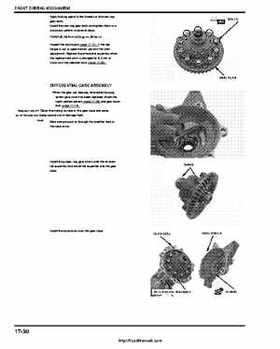 2005-2008 Honda ATV TRX500FA/FGA Fourtrax, Rubicon Factory Service Manual, Page 378