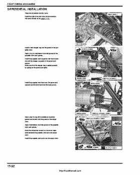2005-2008 Honda ATV TRX500FA/FGA Fourtrax, Rubicon Factory Service Manual, Page 380