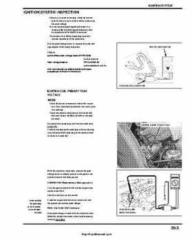 2005-2008 Honda ATV TRX500FA/FGA Fourtrax, Rubicon Factory Service Manual, Page 421