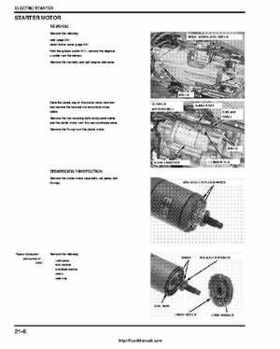 2005-2008 Honda ATV TRX500FA/FGA Fourtrax, Rubicon Factory Service Manual, Page 430