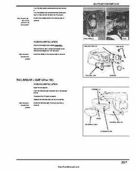 2005-2008 Honda ATV TRX500FA/FGA Fourtrax, Rubicon Factory Service Manual, Page 445