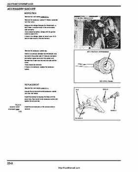 2005-2008 Honda ATV TRX500FA/FGA Fourtrax, Rubicon Factory Service Manual, Page 446