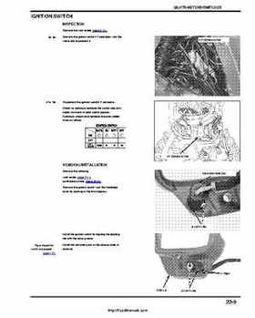 2005-2008 Honda ATV TRX500FA/FGA Fourtrax, Rubicon Factory Service Manual, Page 447