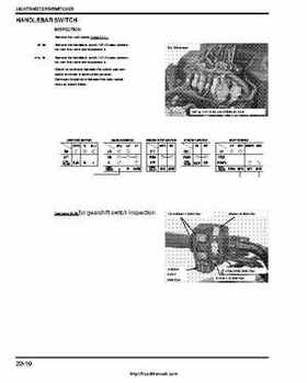 2005-2008 Honda ATV TRX500FA/FGA Fourtrax, Rubicon Factory Service Manual, Page 448
