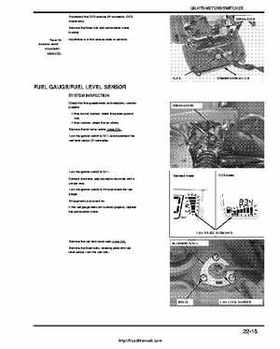 2005-2008 Honda ATV TRX500FA/FGA Fourtrax, Rubicon Factory Service Manual, Page 453