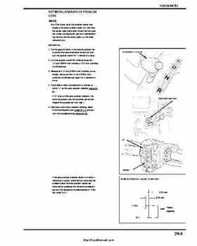 2005-2008 Honda ATV TRX500FA/FGA Fourtrax, Rubicon Factory Service Manual, Page 487