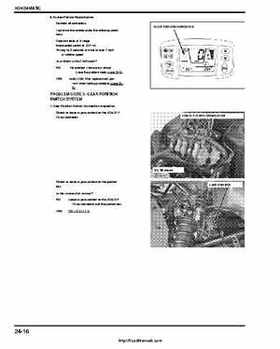 2005-2008 Honda ATV TRX500FA/FGA Fourtrax, Rubicon Factory Service Manual, Page 494