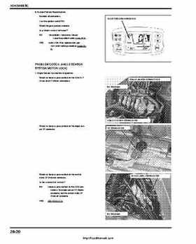 2005-2008 Honda ATV TRX500FA/FGA Fourtrax, Rubicon Factory Service Manual, Page 498