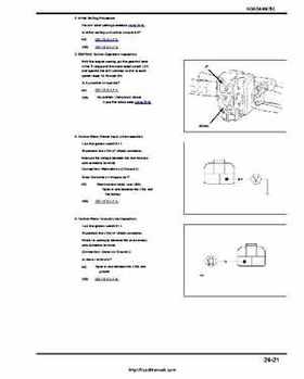 2005-2008 Honda ATV TRX500FA/FGA Fourtrax, Rubicon Factory Service Manual, Page 499