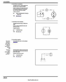 2005-2008 Honda ATV TRX500FA/FGA Fourtrax, Rubicon Factory Service Manual, Page 500