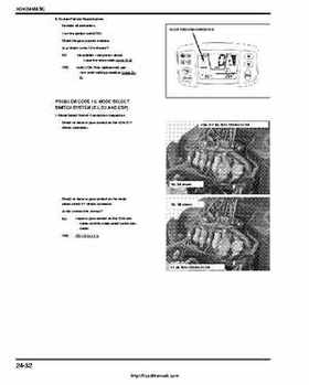 2005-2008 Honda ATV TRX500FA/FGA Fourtrax, Rubicon Factory Service Manual, Page 510