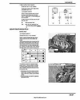 2005-2008 Honda ATV TRX500FA/FGA Fourtrax, Rubicon Factory Service Manual, Page 515