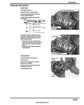 2005-2008 Honda ATV TRX500FA/FGA Fourtrax, Rubicon Factory Service Manual, Page 517