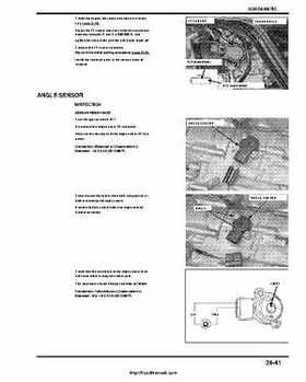 2005-2008 Honda ATV TRX500FA/FGA Fourtrax, Rubicon Factory Service Manual, Page 519