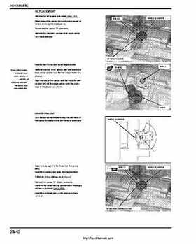 2005-2008 Honda ATV TRX500FA/FGA Fourtrax, Rubicon Factory Service Manual, Page 520