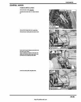 2005-2008 Honda ATV TRX500FA/FGA Fourtrax, Rubicon Factory Service Manual, Page 521