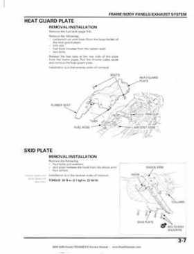 2005-2009 Honda TRX400EX/TRX400X Service Manual, Page 42