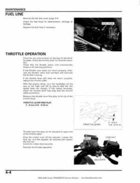 2005-2009 Honda TRX400EX/TRX400X Service Manual, Page 48