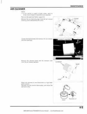 2005-2009 Honda TRX400EX/TRX400X Service Manual, Page 49