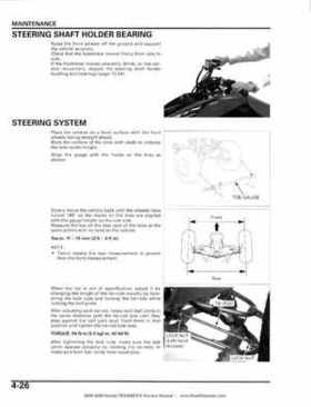 2005-2009 Honda TRX400EX/TRX400X Service Manual, Page 70