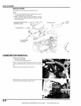 2005-2009 Honda TRX400EX/TRX400X Service Manual, Page 86