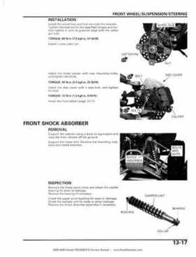 2005-2009 Honda TRX400EX/TRX400X Service Manual, Page 221