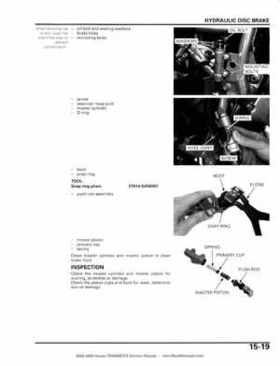 2005-2009 Honda TRX400EX/TRX400X Service Manual, Page 274