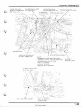 2005-2011 Honda FourTrax Foreman TRX500 FE/FPE/FM/FPM/TM Service Manual, Page 47