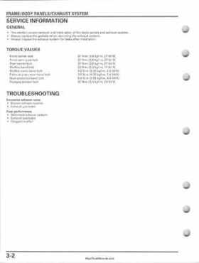 2005-2011 Honda FourTrax Foreman TRX500 FE/FPE/FM/FPM/TM Service Manual, Page 64