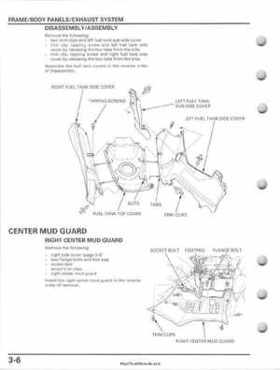 2005-2011 Honda FourTrax Foreman TRX500 FE/FPE/FM/FPM/TM Service Manual, Page 68