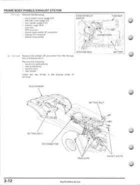 2005-2011 Honda FourTrax Foreman TRX500 FE/FPE/FM/FPM/TM Service Manual, Page 74