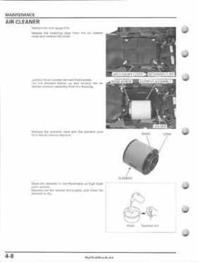 2005-2011 Honda FourTrax Foreman TRX500 FE/FPE/FM/FPM/TM Service Manual, Page 86
