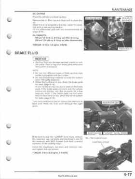 2005-2011 Honda FourTrax Foreman TRX500 FE/FPE/FM/FPM/TM Service Manual, Page 95